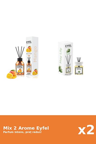 Eyfel Set 2 Mix Eyfel: 1x Lacramioare, 1x Mango