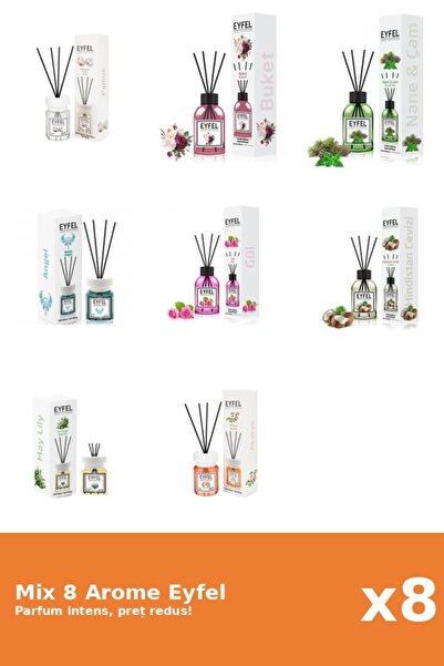Eyfel Set 8 Mix Variat: 8 arome