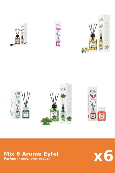 Eyfel Set 6 Mix Variat: 6 arome