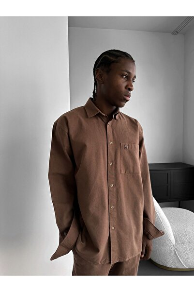 elkumoda Men's Oversized Linen Blended Top and Bottom Set, Loose Comfortable ...