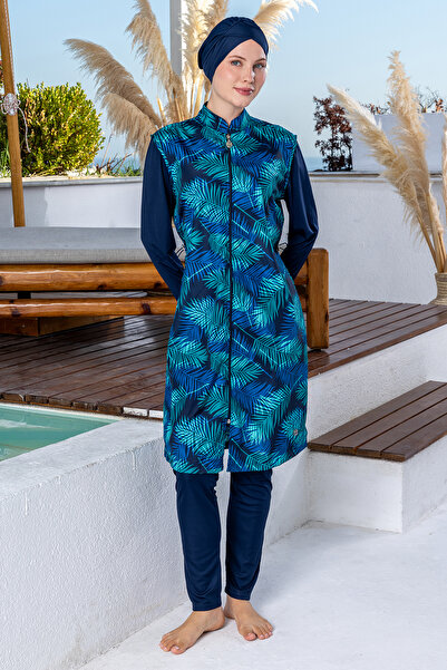 ROZAMAY Vivien gilet long sleeve hijab swimsuit 3301