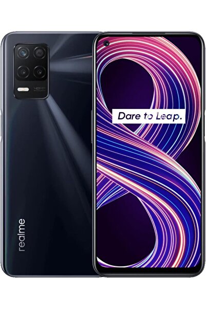 realme 8 5G Dual-SIM 64GB ROM + 4GB RAM , Supersonic Black - International Ve...