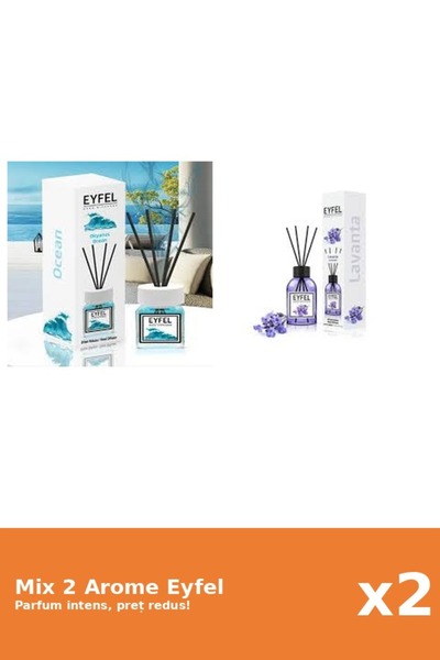 Eyfel Set 2 Mix Eyfel: 1x Lavanda, 1x Ocean