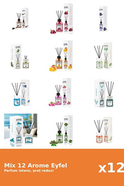 Eyfel Set 12 Mix Variat: 12 arome