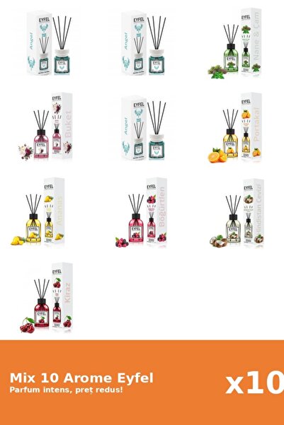 Eyfel Set 10 Mix Variat: 8 arome