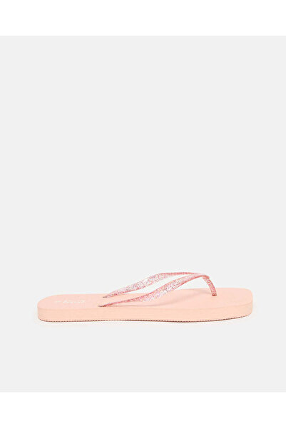 REDTAG شبشب نسائي وردي لامع