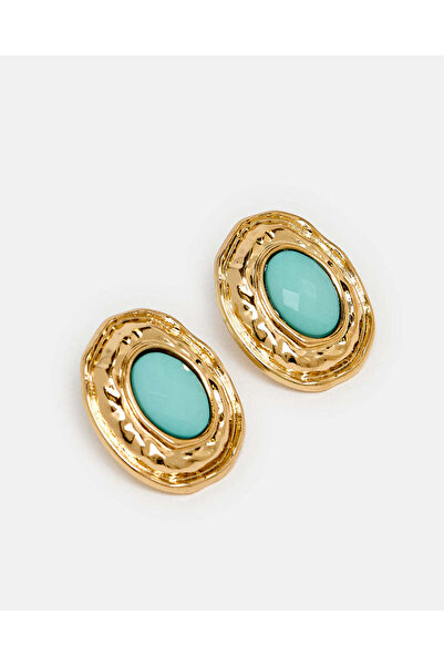 REDTAG Women Gold Embellished Earrings