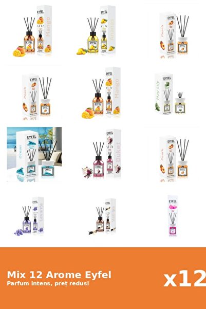 Eyfel Set 12 Mix Variat: 9 arome