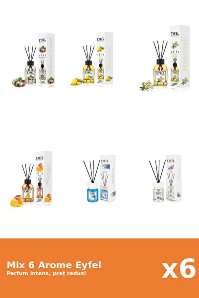 Eyfel Set 6 Mix Variat: 6 arome