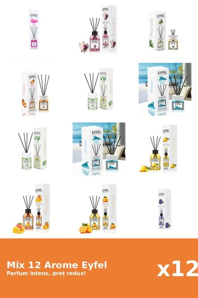 Eyfel Set 12 Mix Variat: 10 arome