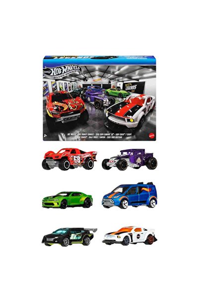 HOT WHEELS Silver Serisi Legends 6 lı Paket JLB24
