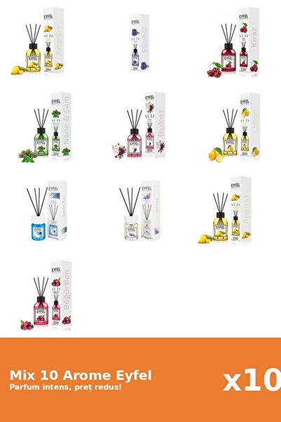 Eyfel Set 10 Mix Variat: 9 arome