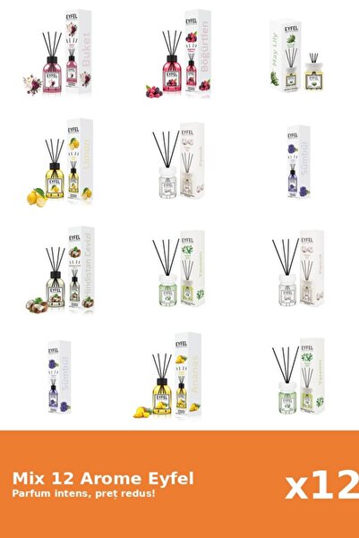 Eyfel Set 12 Mix Variat: 9 arome