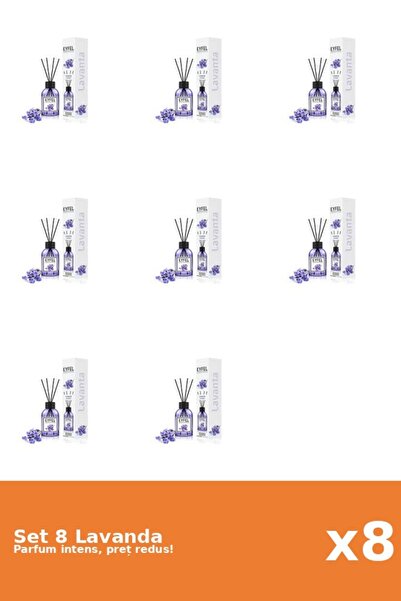 Eyfel Set 8 Odorizant Lavanda, 120 ml