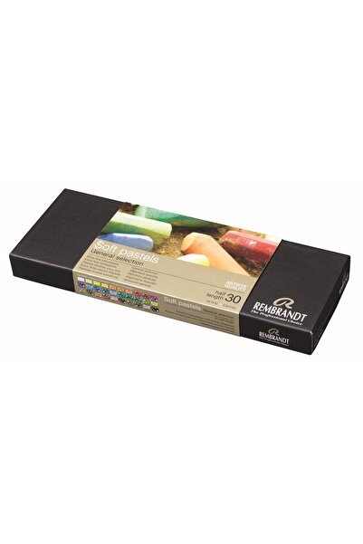 Rembrandt Soft Pastel Set Half Rt31823116 Talens Half Size 30 Pieces