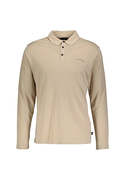 lumberjack ML ZEYN 15ITL510 4PR BEIGE férfi hosszú ujjú póló