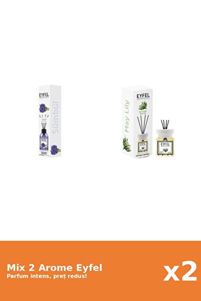 Eyfel Set 2 Mix Eyfel: 1x Lacramioare, 1x Zambile