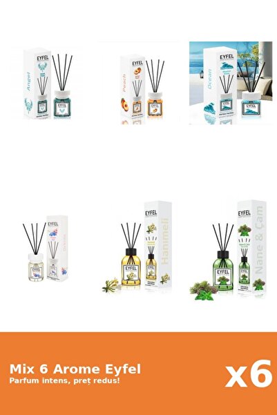 Eyfel Set 6 Mix Variat: 6 arome