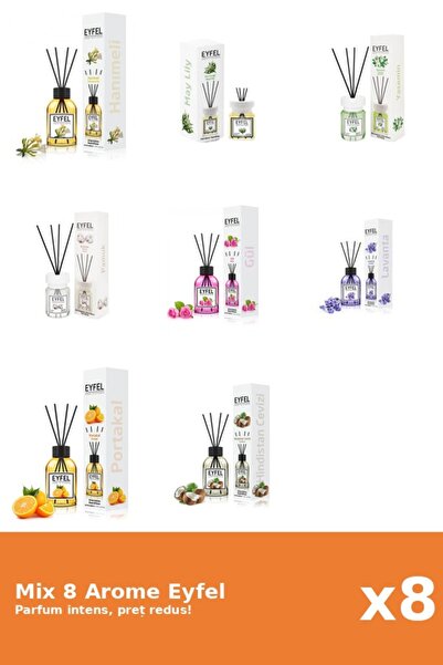 Eyfel Set 8 Mix Variat: 8 arome