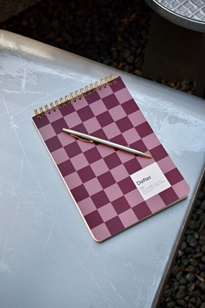 Paper Lab Studio Candy A5 Üstten Spiralli Çizgili Defter