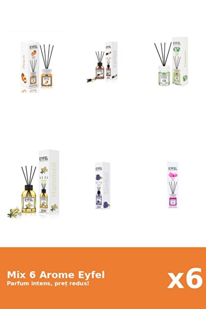 Eyfel Set 6 Mix Variat: 6 arome