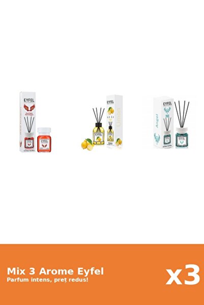 Eyfel Set 3 Mix Eyfel: 1x Angel, 1x Lamaie, 1x Red Dragon
