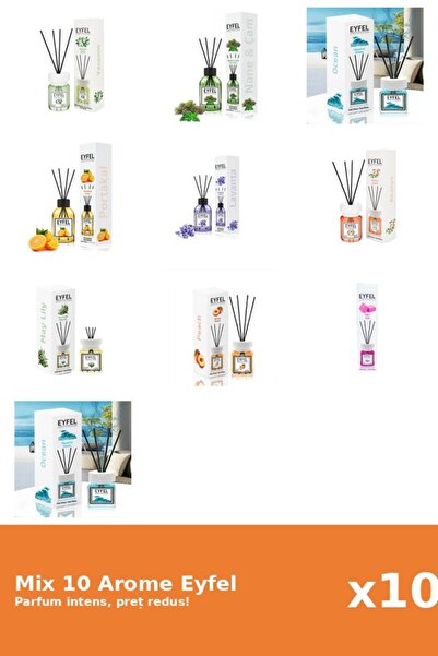 Eyfel Set 10 Mix Variat: 9 arome