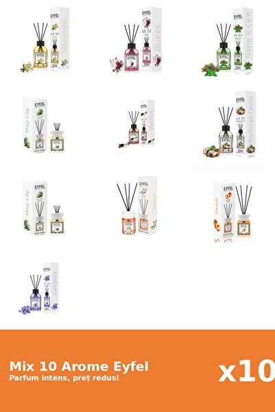 Eyfel Set 10 Mix Variat: 9 arome