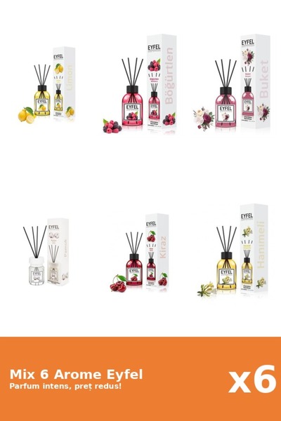 Eyfel Set 6 Mix Variat: 6 arome