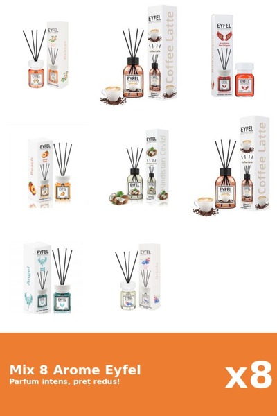 Eyfel Set 8 Mix Variat: 7 arome