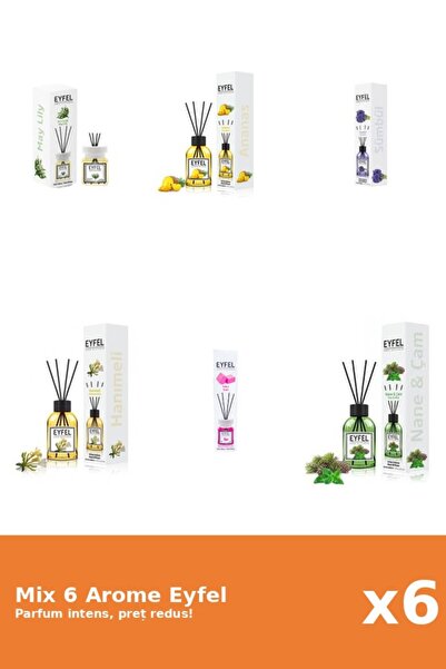 Eyfel Set 6 Mix Variat: 6 arome