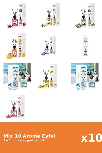 Eyfel Set 10 Mix Variat: 9 arome