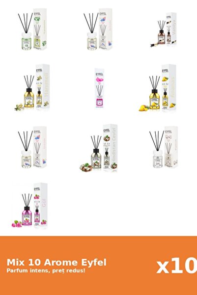Eyfel Set 10 Mix Variat: 9 arome