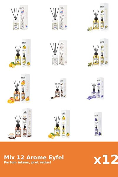 Eyfel Set 12 Mix Variat: 9 arome