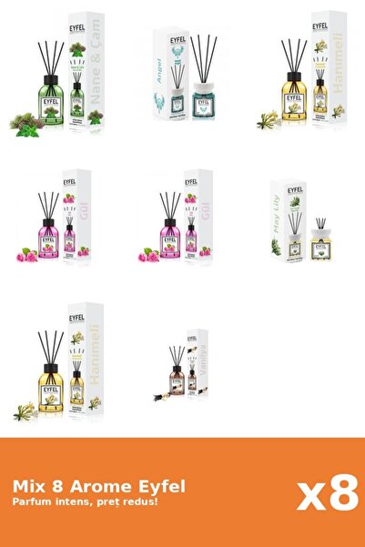 Eyfel Set 8 Mix Variat: 6 arome