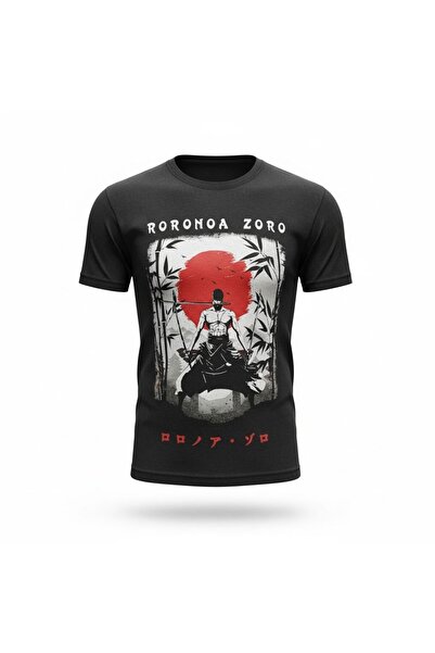 One Piece Ön Arka Baskılı Unisex T-shirt