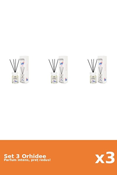 Eyfel Set 3 Odorizant Orhidee, 120 ml