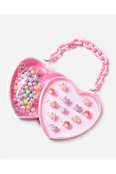 REDTAG مجموعة خواتم وخرز مزخرفة متنوعة للبنات