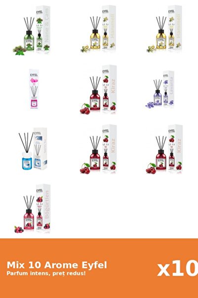 Eyfel Set 10 Mix Variat: 7 arome