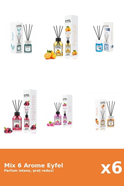 Eyfel Set 6 Mix Variat: 6 arome