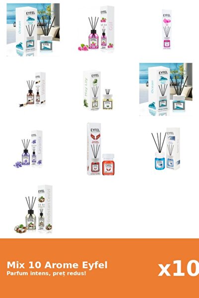 Eyfel Set 10 Mix Variat: 9 arome