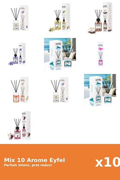 Eyfel Set 10 Mix Variat: 8 arome