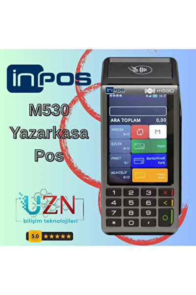 inPOS M530 Yeni Nesil Yazar Kasa POS - 4G Hızında Temassız Ödeme