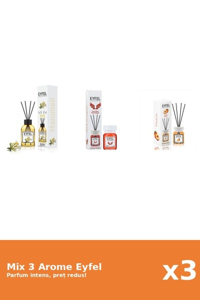 Eyfel Set 3 Mix Eyfel: 1x Virgin Mary's Hand, 1x Peach, 1x Red Dragon