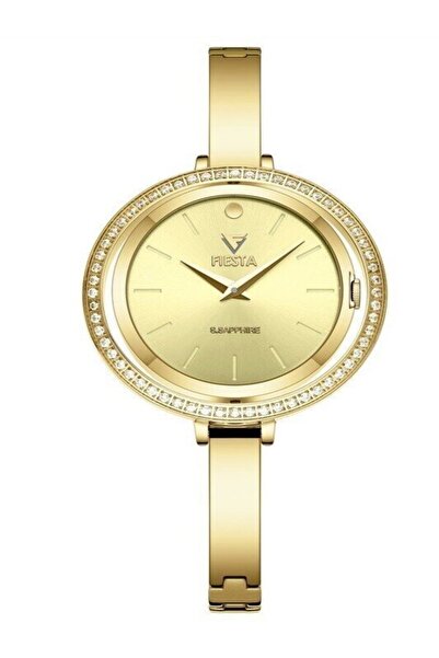 Fiesta F24096L Steel Band,Sapphire Scratch Resistant,5 Atm Women's Wristwatch