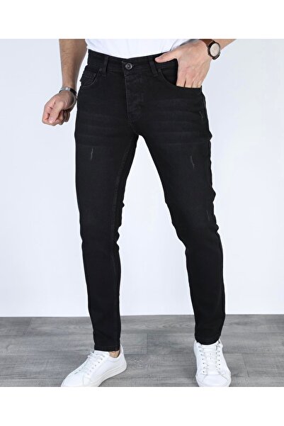 moda biz Men's Laser Jeans Slim Fit