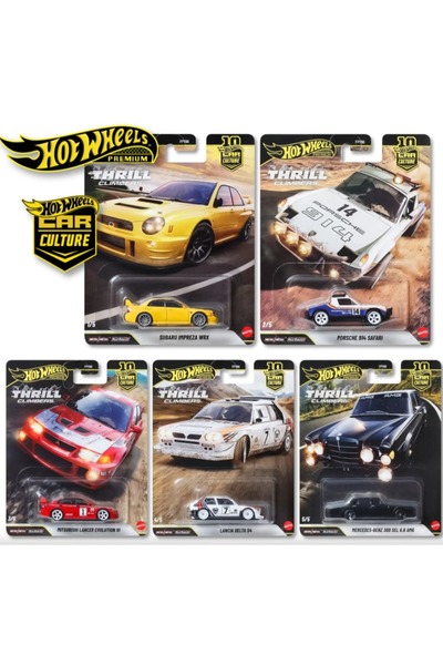 HOT WHEELS Premium Thrill Climbers 5'li Set Car Culture FPY86 - 976Q