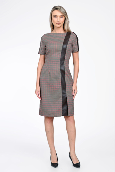 Giorgal Elegant Fitted Dress from ARAS Fabric