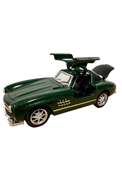 JPT Κλασικό πράσινο Mercedes Die-Cast μοντέλο 1:43 με φώτα