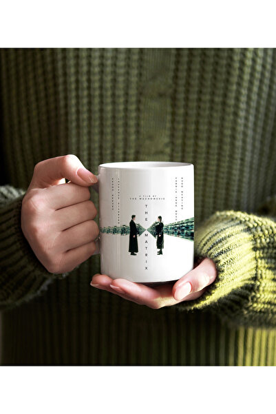Darkia Matrix Film Scene Design Printed Gift Porcelain Mug Cup